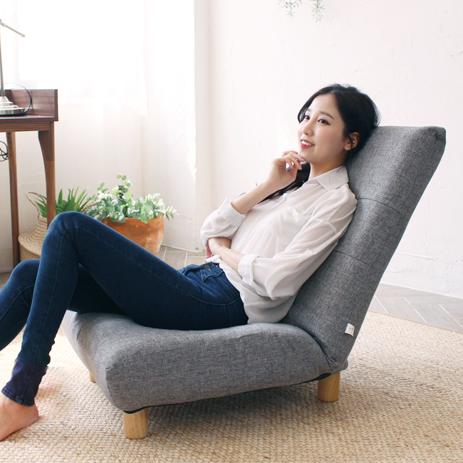 히다마리 1인용 등받이 편한 쿠션 버켓 좌식쇼파