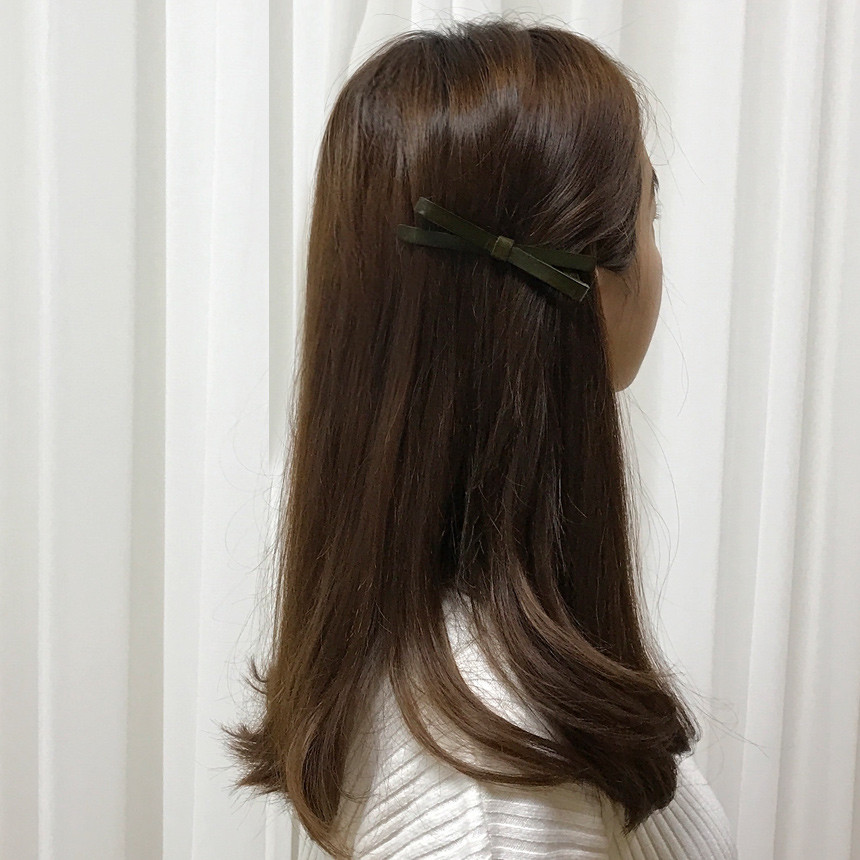 Hair Accessories Leather Ribbon Hairpin Date Slim 