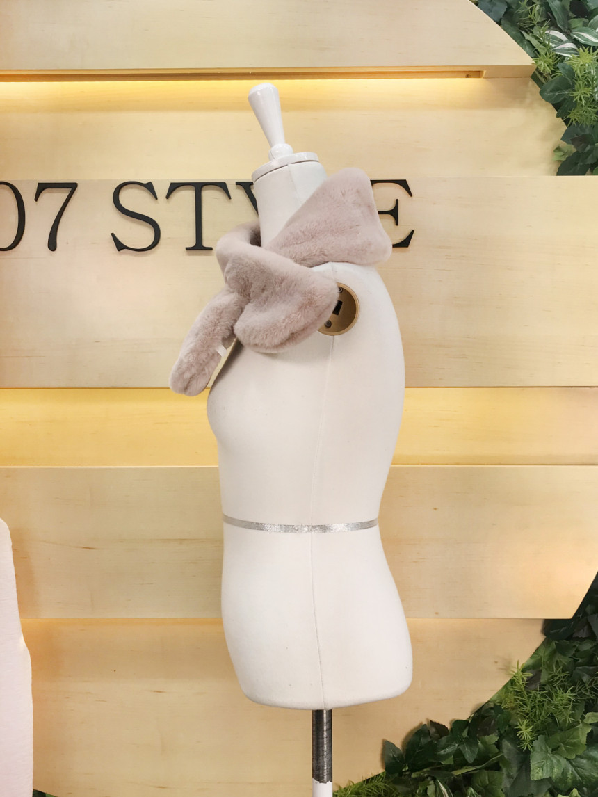 107 Style Square Mink Shawl