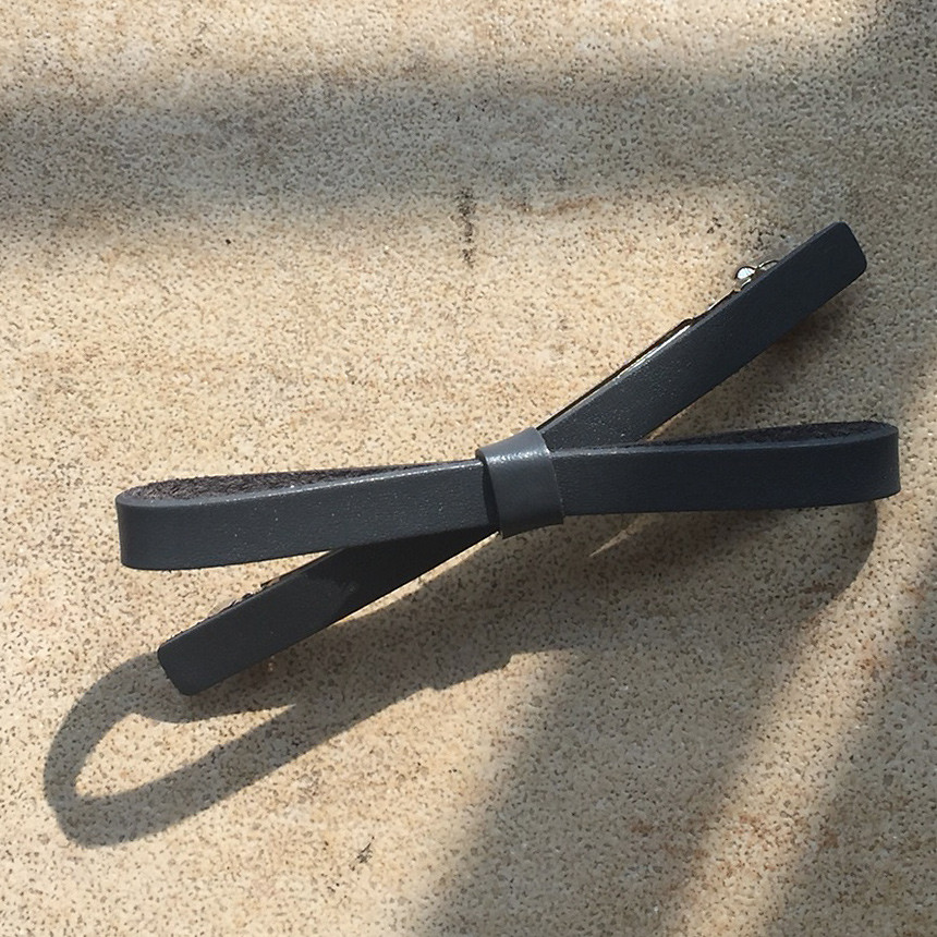 Hair Accessories Leather Ribbon Hairpin Date Slim 