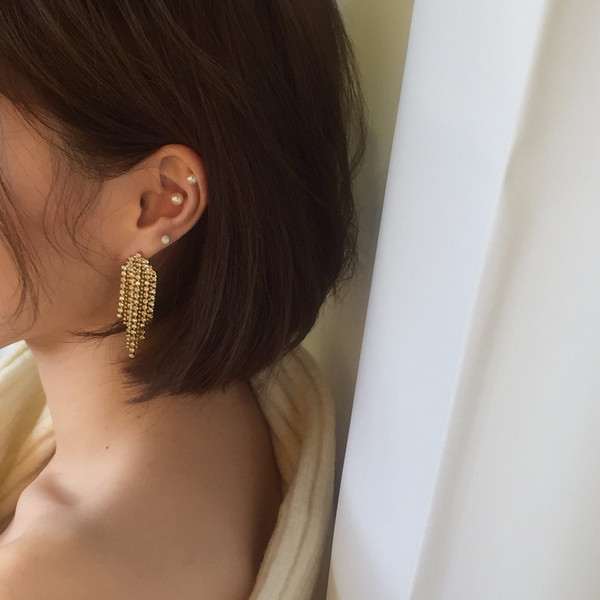 Martina cubic drop earrings Martina cubic drop poi