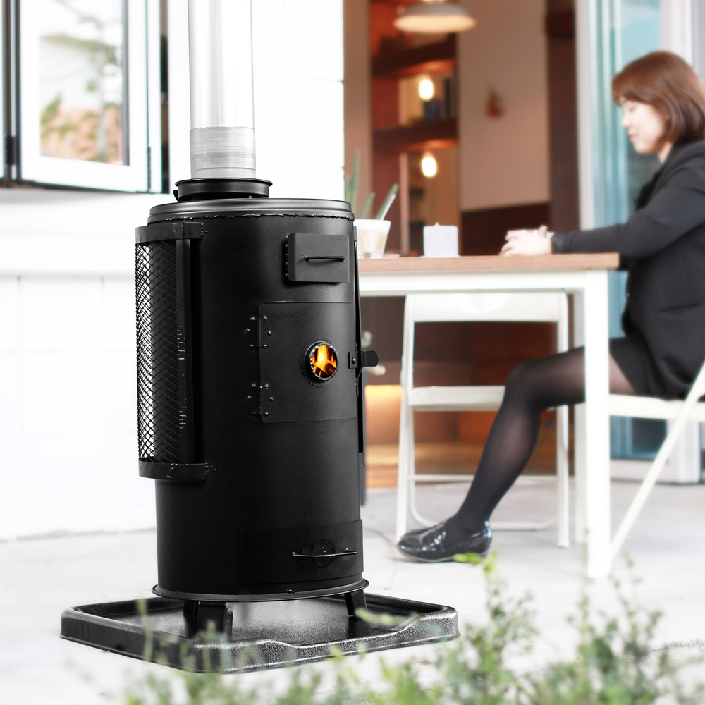 꾸버스 G-20 일반형 화목난로 장작 나무 펠렛 난로 가정용 업소용