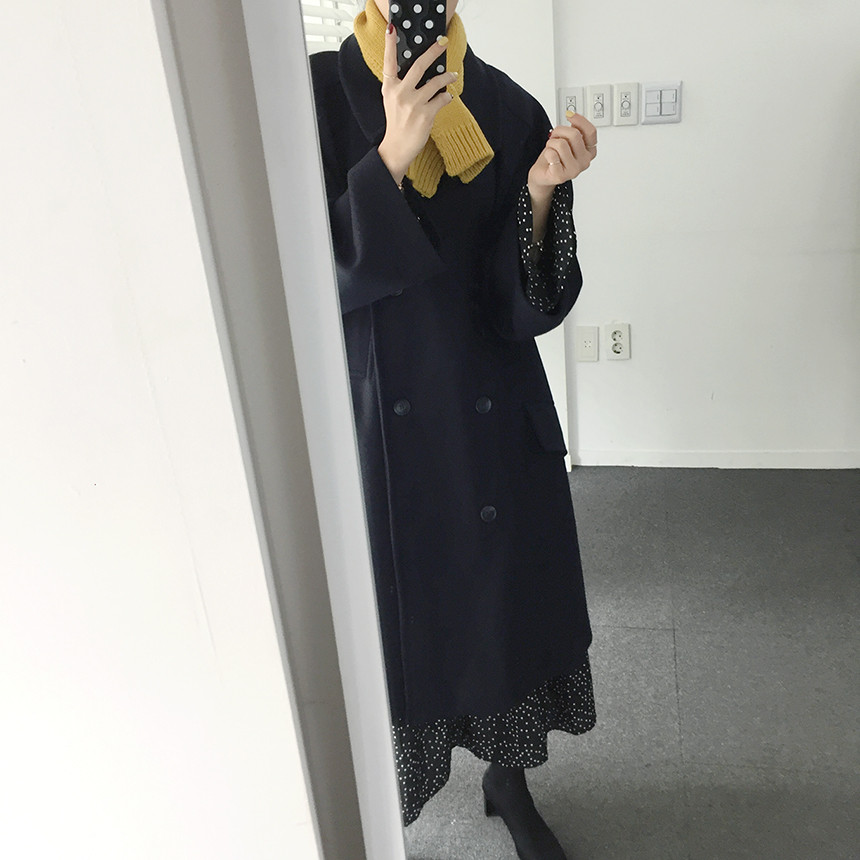 Wool Petit Scarf Shawl Neck Warmer Coordinate Mini