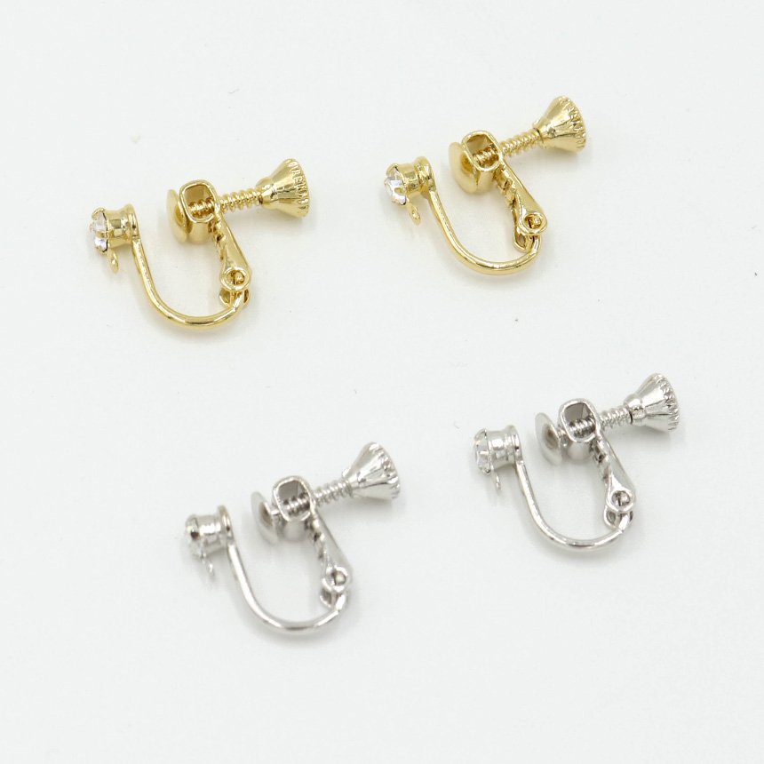 Diy earrings making piercing non-pierced earrings 