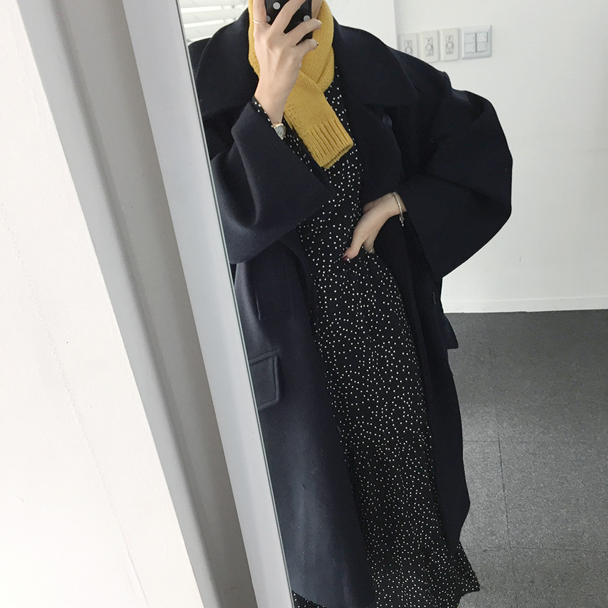 Wool Petit Scarf Shawl Neck Warmer Coordinate Mini