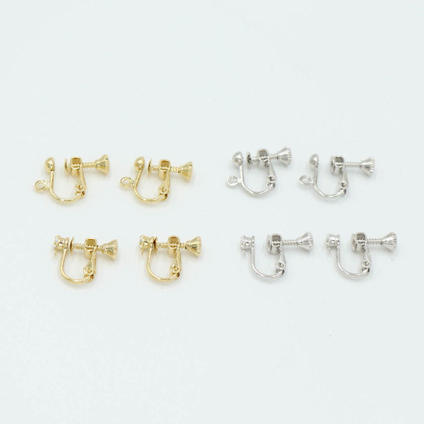 Diy earrings making piercing non-pierced earrings 