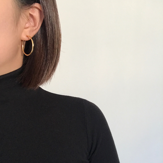 Basic pierced earrings Basic earrings Pretty simpl
