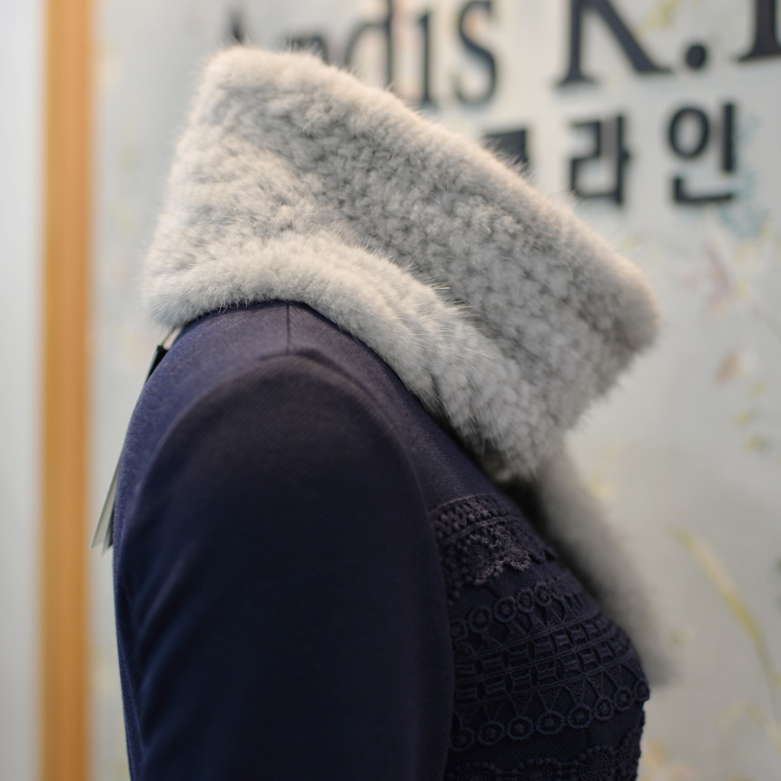 Andy Skinkin Minking Muffler A1HDA401A Elegant and