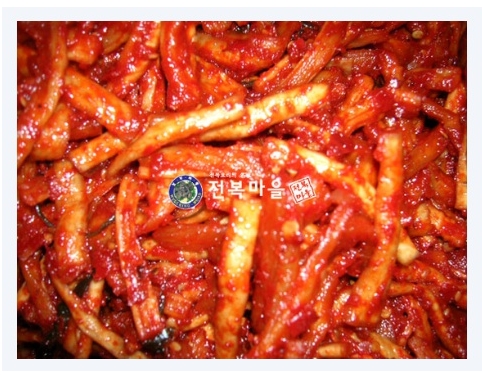 무말랭이김치 무우말랭이무침 1kg 무김치 - 상세 이미지 2