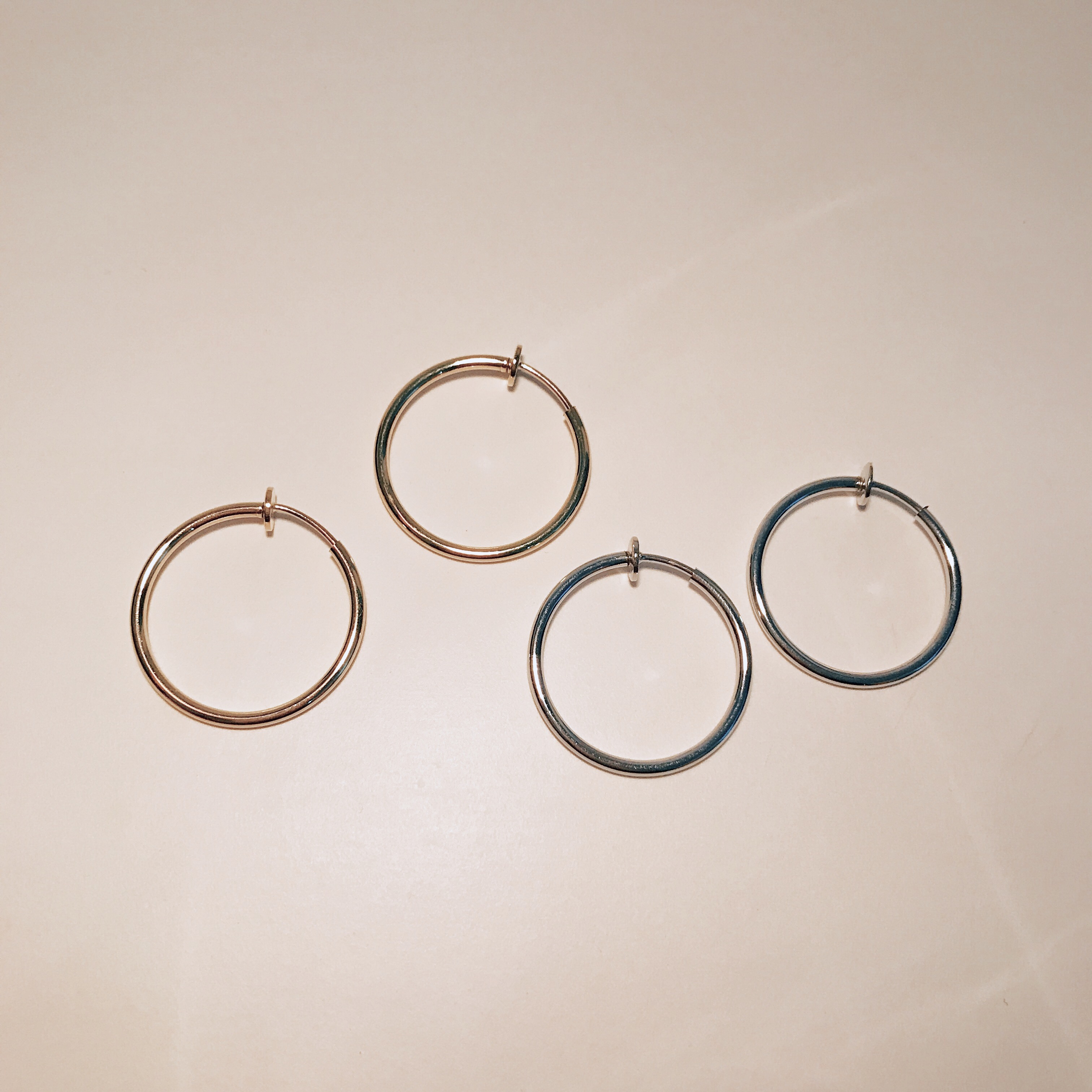 Basic pierced earrings Basic earrings Pretty simpl