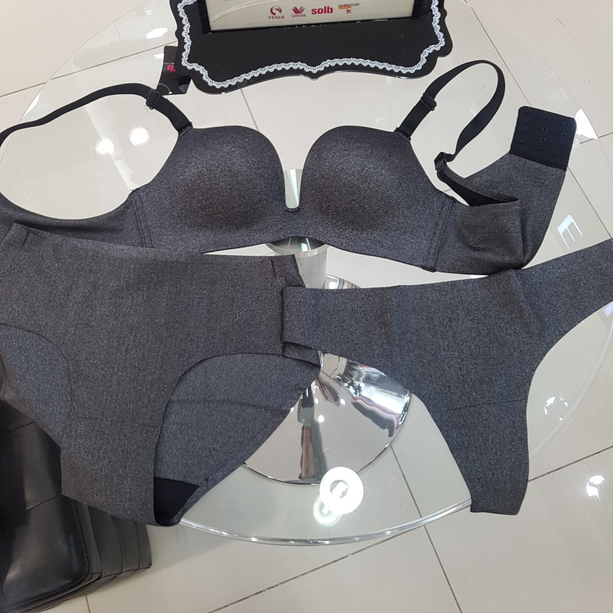 Women Underwear Solvy Venus Melange Gray Nudity Rh