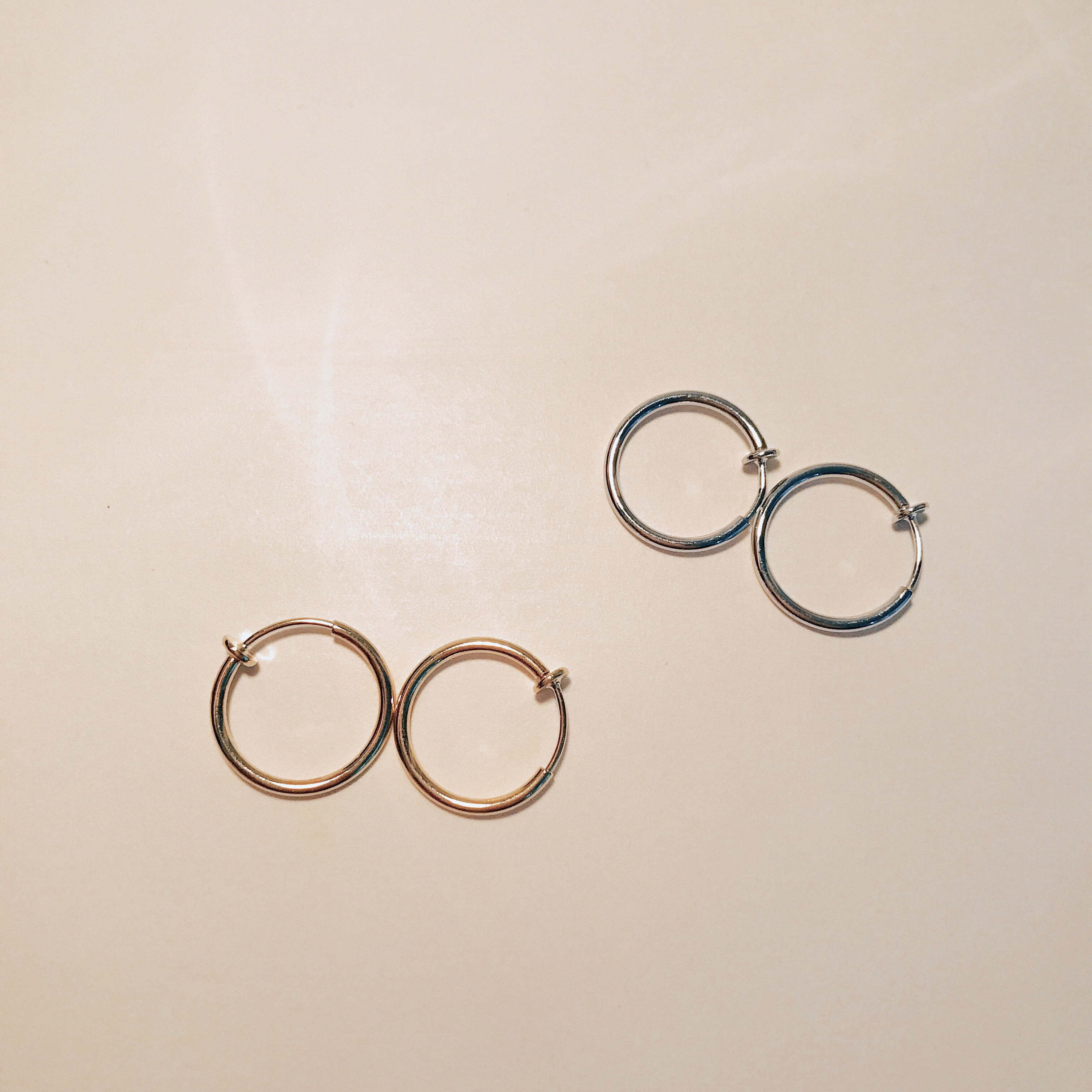 Basic pierced earrings Basic earrings Pretty simpl