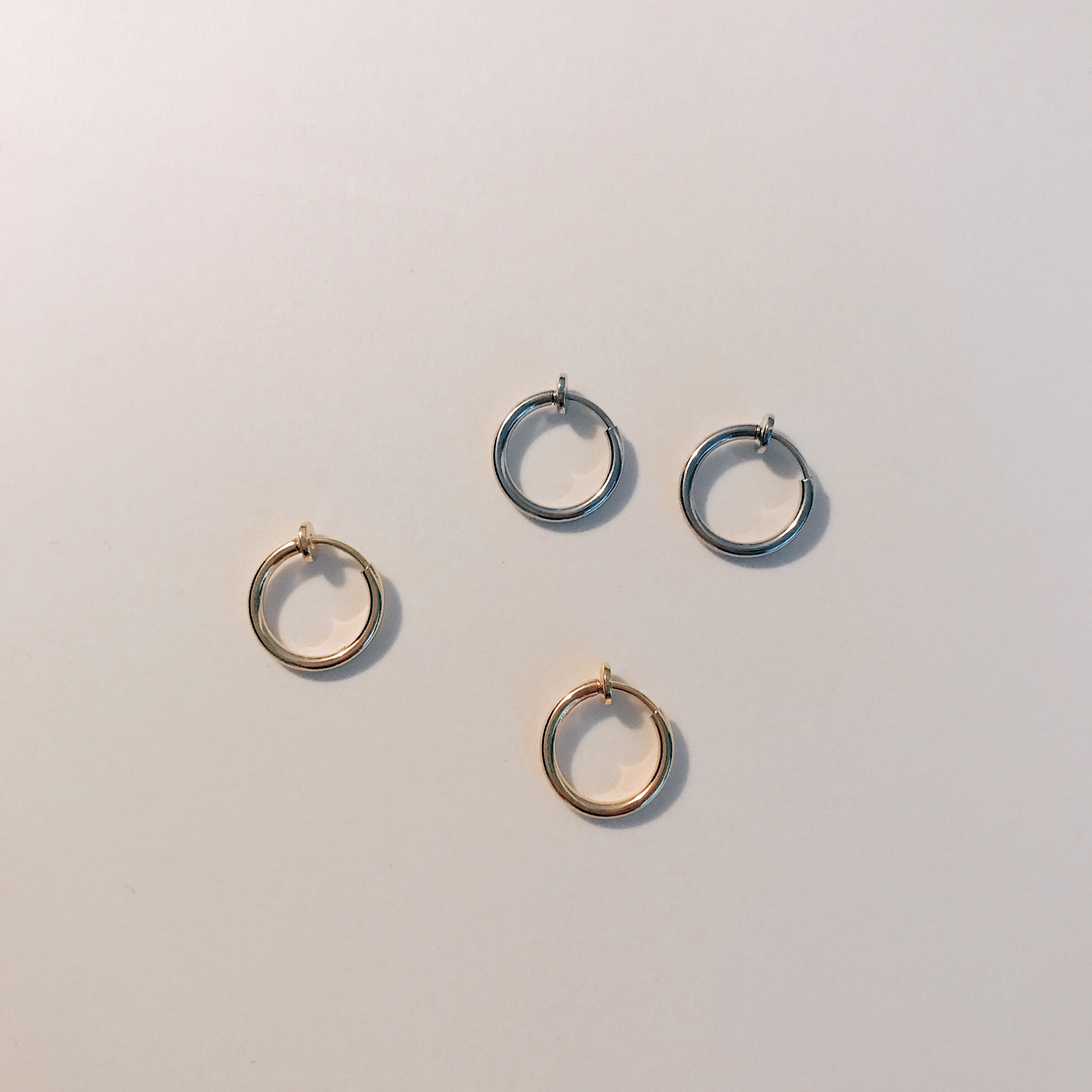 Basic pierced earrings Basic earrings Pretty simpl