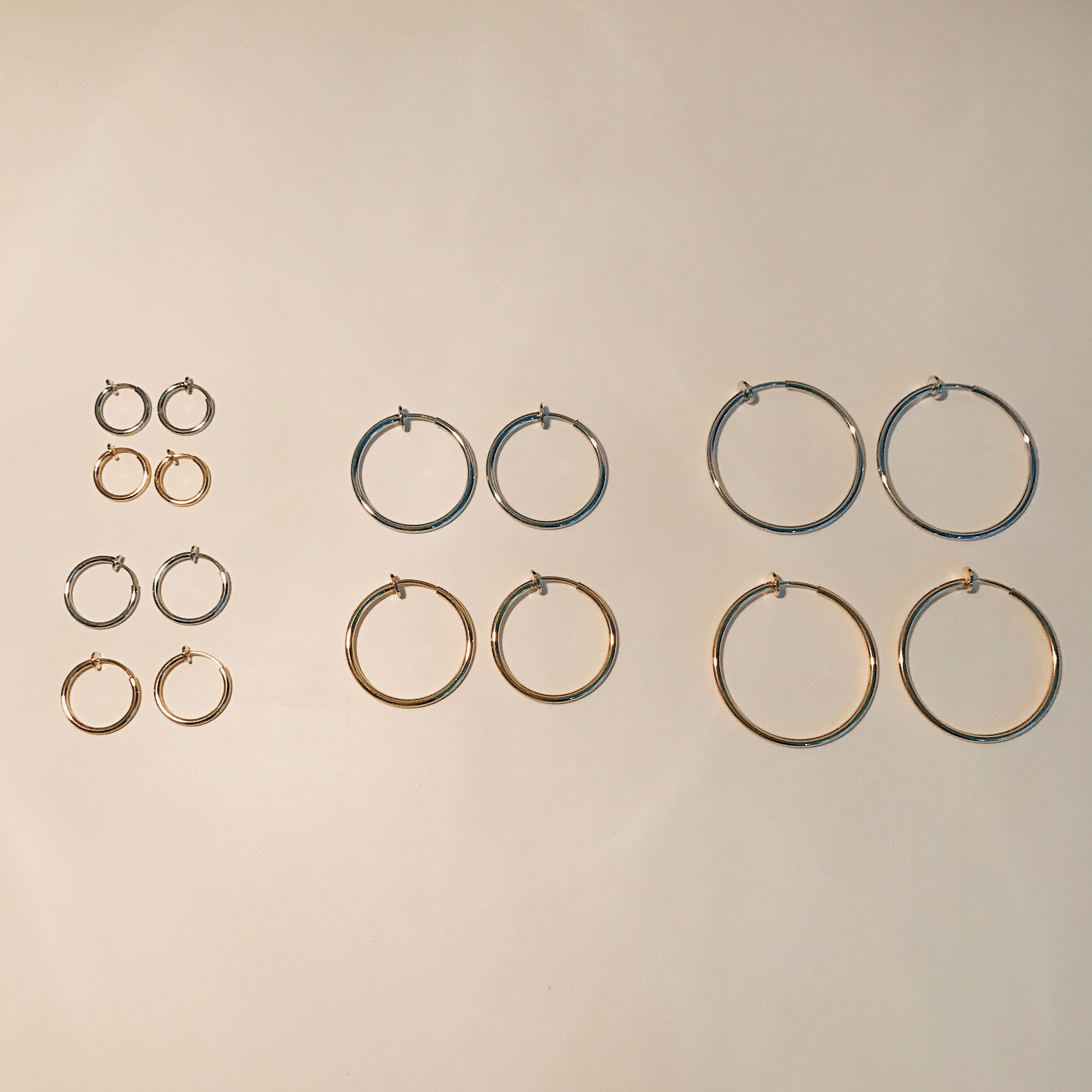 Basic pierced earrings Basic earrings Pretty simpl