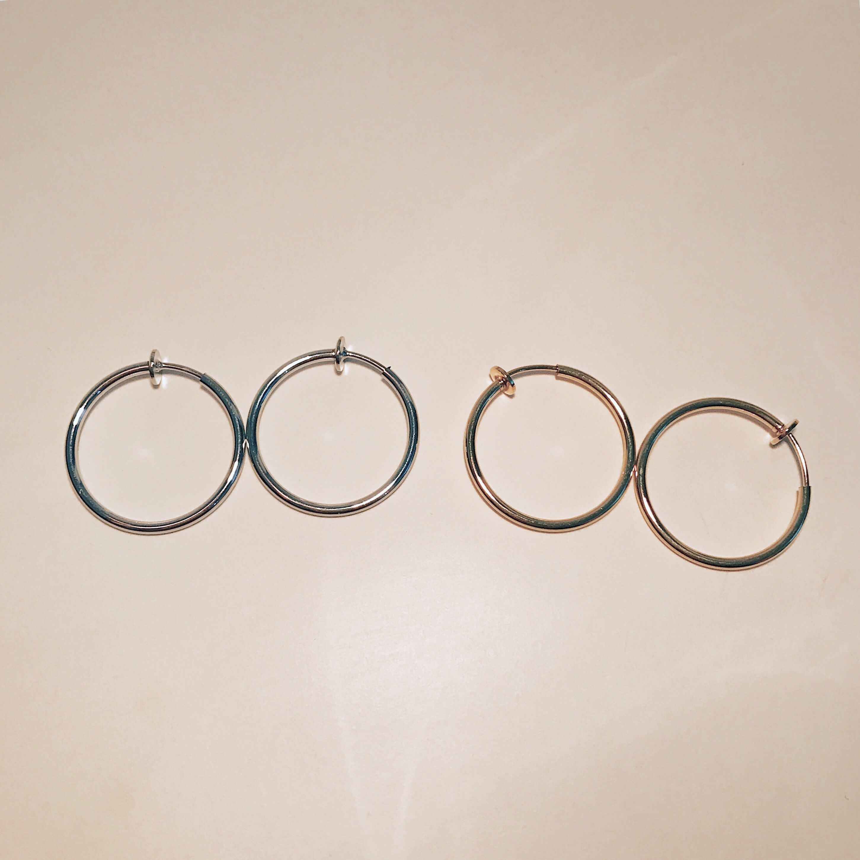 Basic pierced earrings Basic earrings Pretty simpl