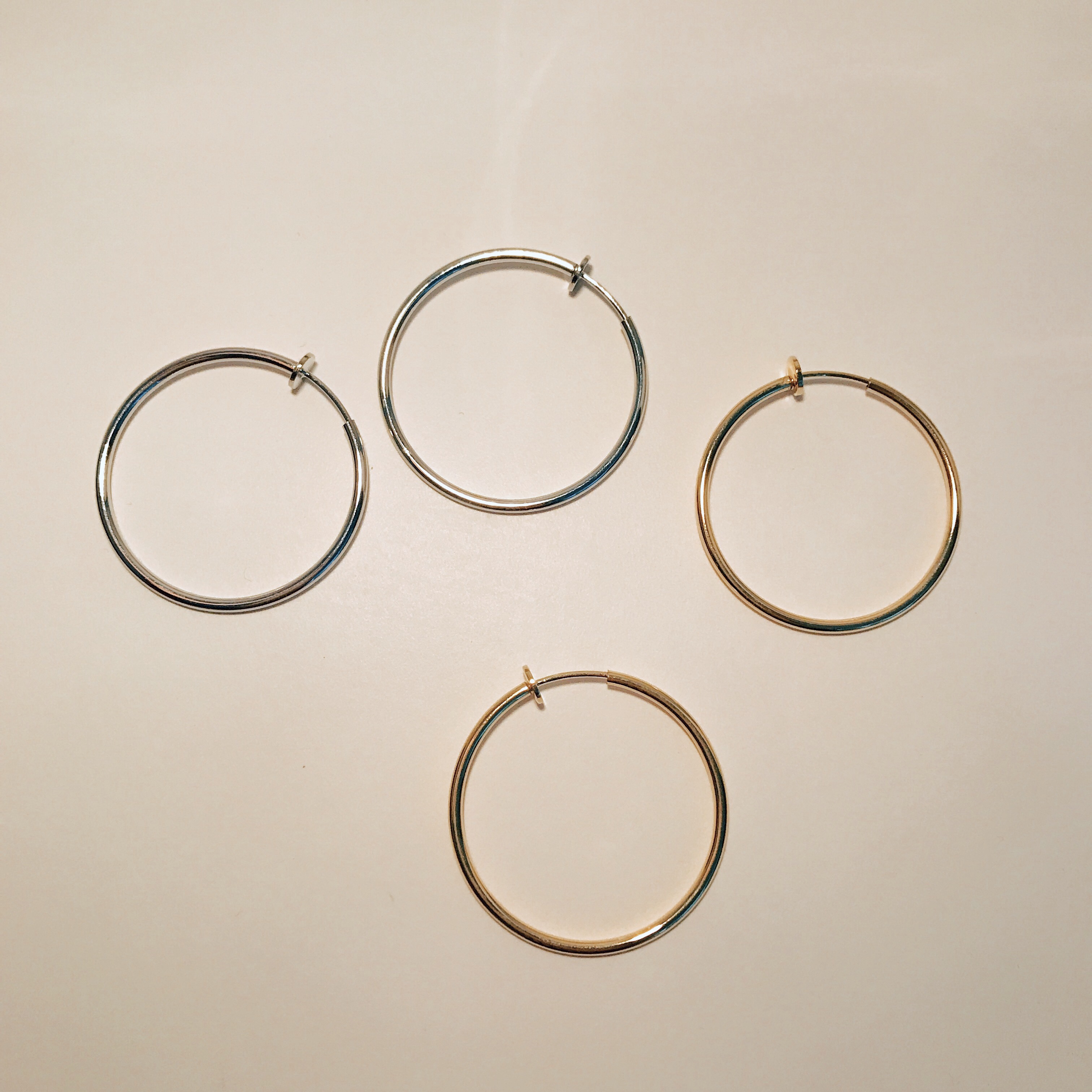 Basic pierced earrings Basic earrings Pretty simpl