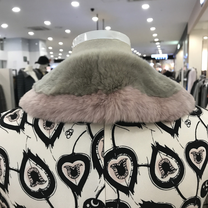 Jill Stuart Rex Stan Lapel Scarf JS1M5D320