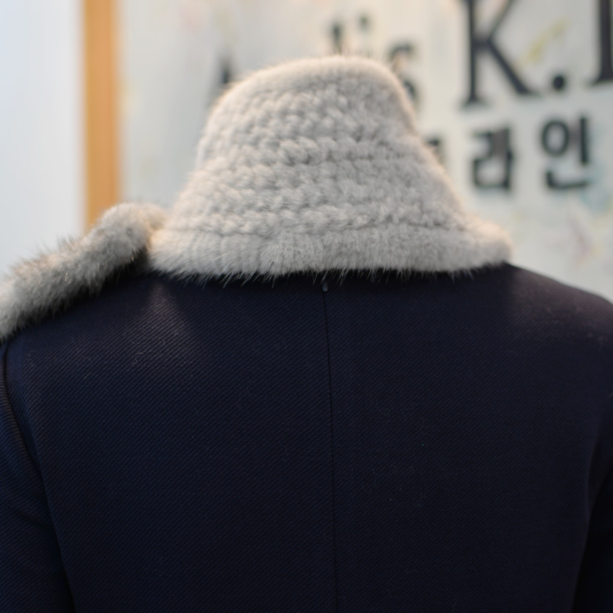 Andy Skinkin Minking Muffler A1HDA401A Elegant and