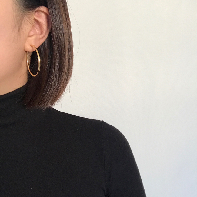 Basic pierced earrings Basic earrings Pretty simpl