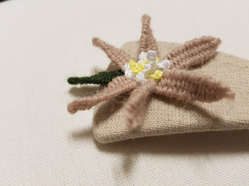 Hair Accessories Pure Hair Embroidery Point Hairpi