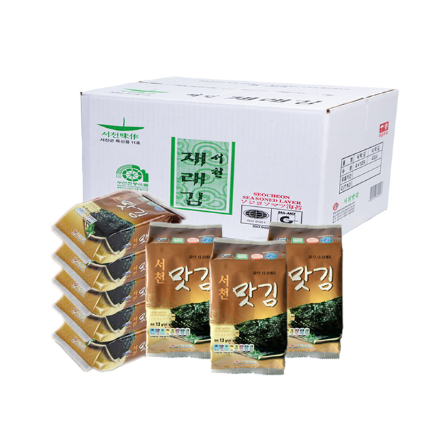 서래야 서천김 재래 식탁김 13g 12봉 - 상세 이미지 2