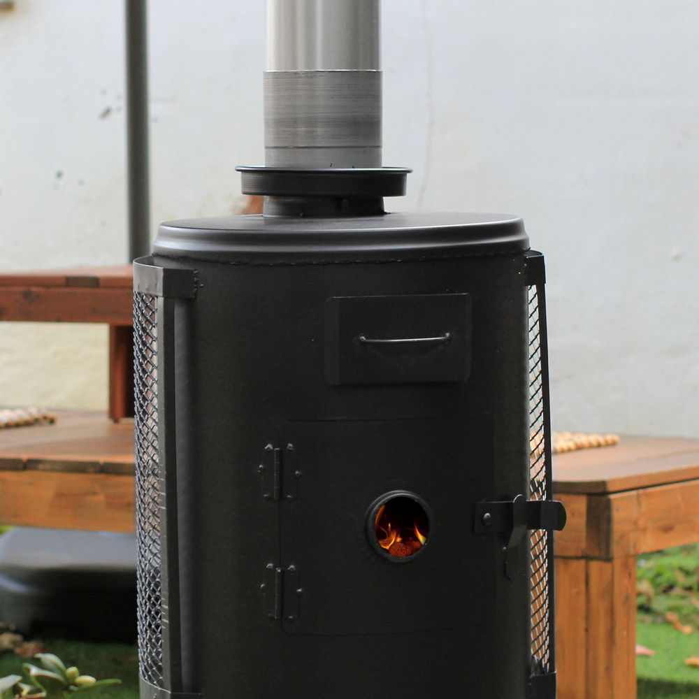 꾸버스 G-20 일반형 화목난로 장작 나무 펠렛 난로 가정용 업소용