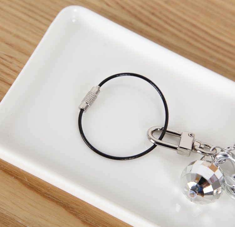 Rabbit Fleece Pepper Varex Pom Fom Bag Charm Luxur