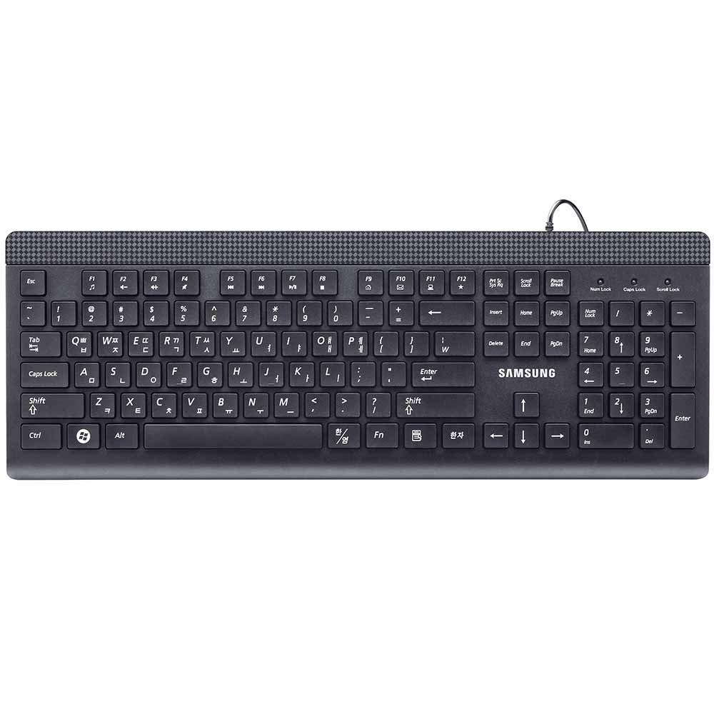 삼성전자 삼성 유선 키보드마우스세트 SKP-900B 사무용 업무용 - 상세 이미지 2