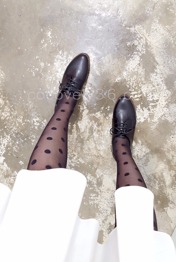 Dotty stockings Big dots, Mini pattern Daily coord