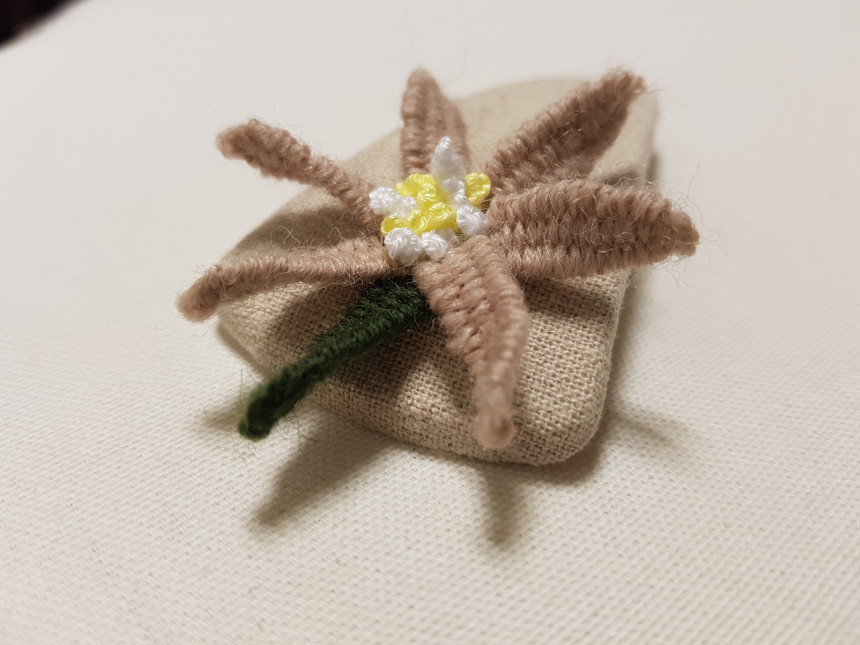 Hair Accessories Pure Hair Embroidery Point Hairpi