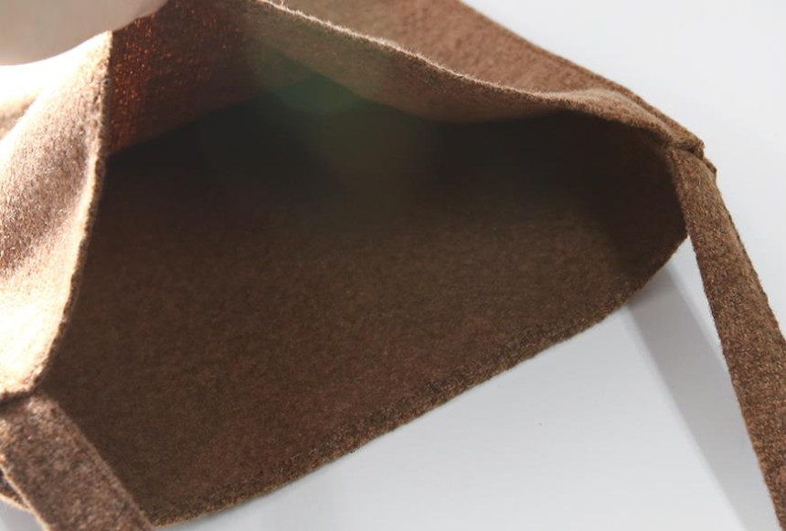 Plain Eco Bag Glitter Bag Shiny Comfortable Winter