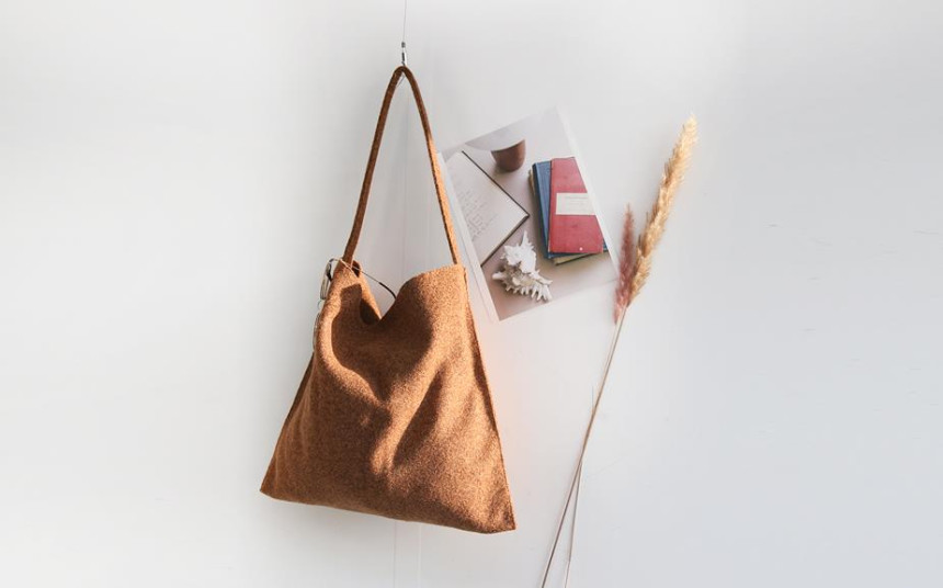 Plain Eco Bag Glitter Bag Shiny Comfortable Winter