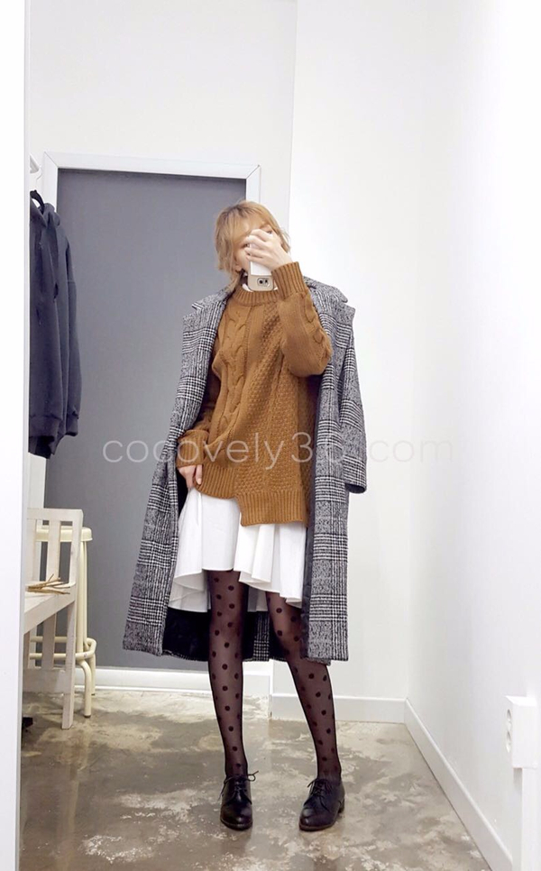 Dotty stockings Big dots, Mini pattern Daily coord