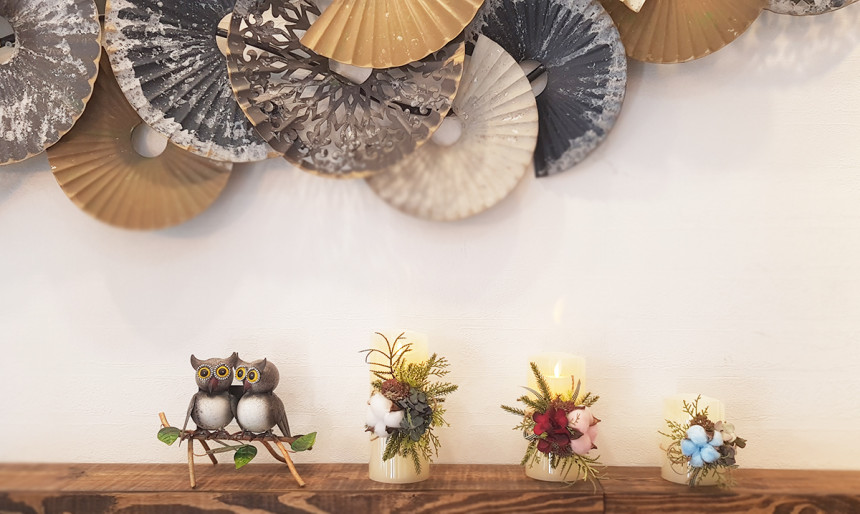 LED Cotton Cotton Flower Candle led candle housewa