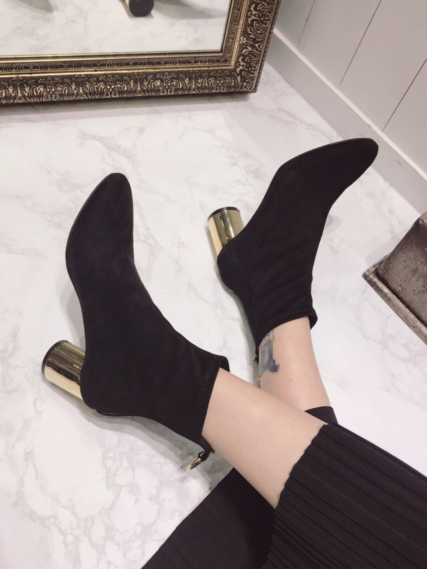 7 days bargain sniper gold heel Suede angle everyw