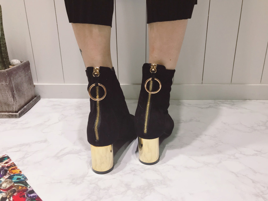7 days bargain sniper gold heel Suede angle everyw