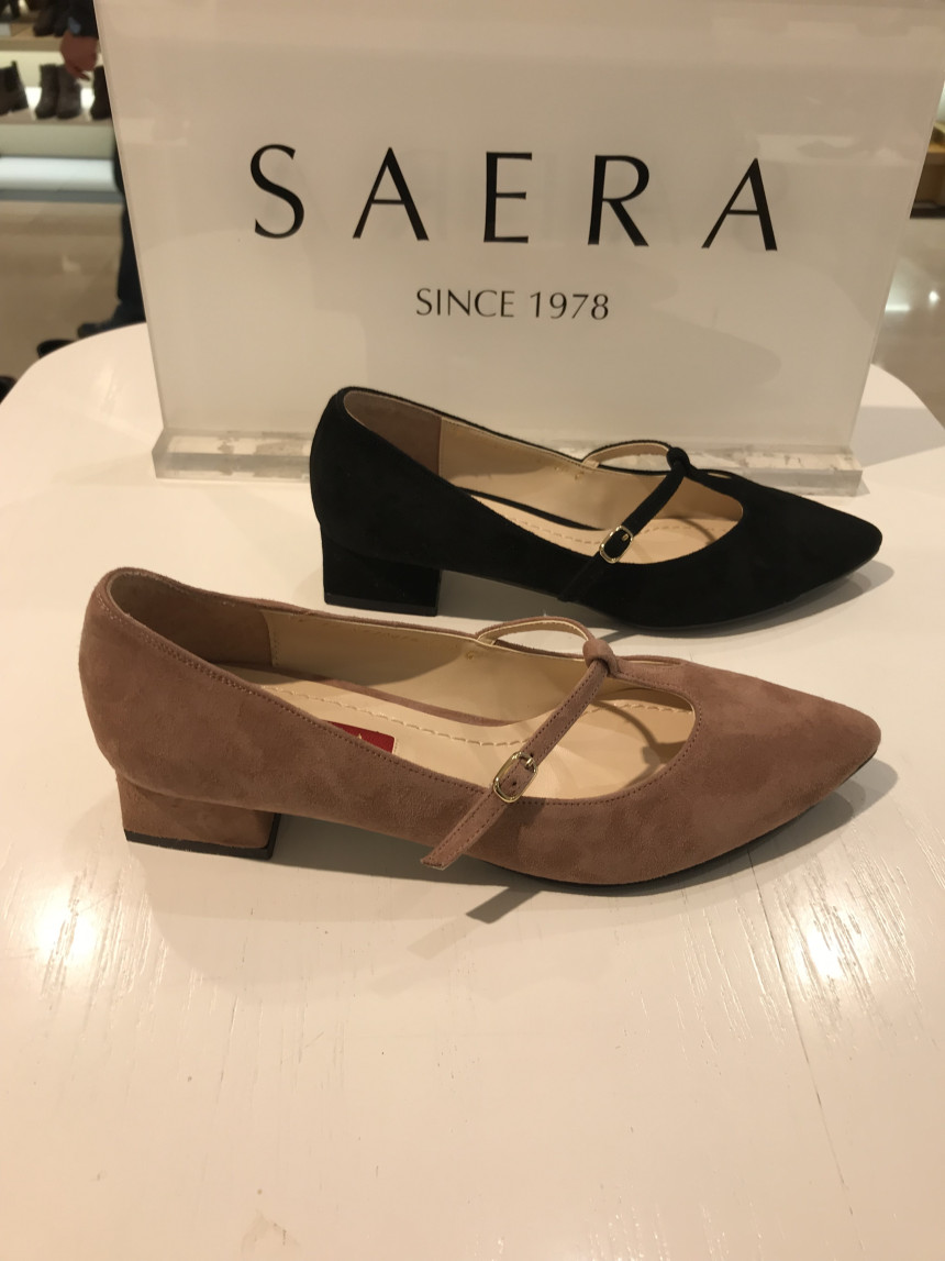 Sera Shoes Women's Shoes S17P416 Pink Black 3CM