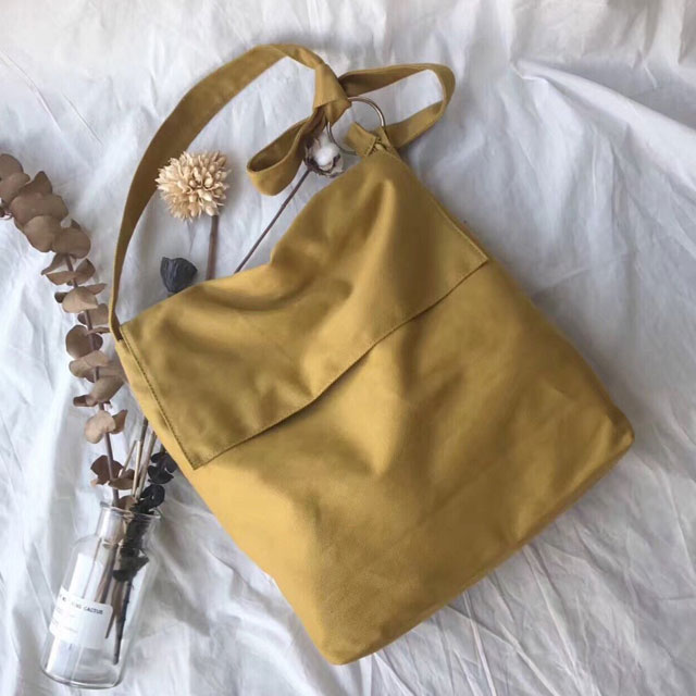 TOTE ECO SHOPPING TRAVEL Plain Eco Bag Messenger L