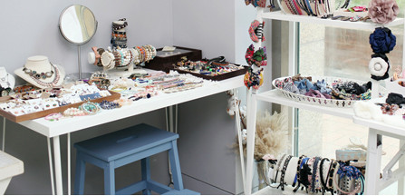 Hair Accessories Ibn Vintage Check Hairpin