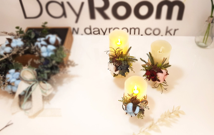 LED Cotton Cotton Flower Candle led candle housewa