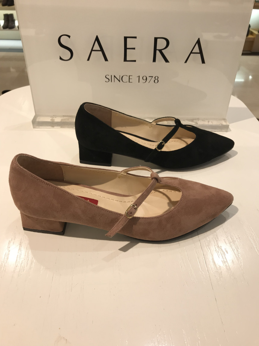 Sera Shoes Women's Shoes S17P416 Pink Black 3CM