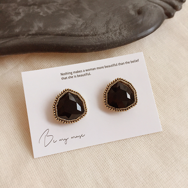 Black Antique Long Drop Earrings 10 Collection Bol