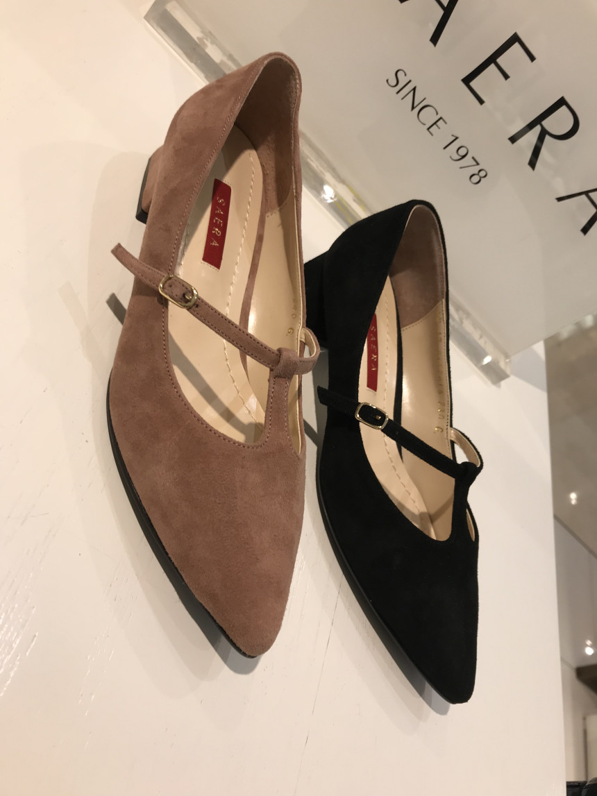 Sera Shoes Women's Shoes S17P416 Pink Black 3CM