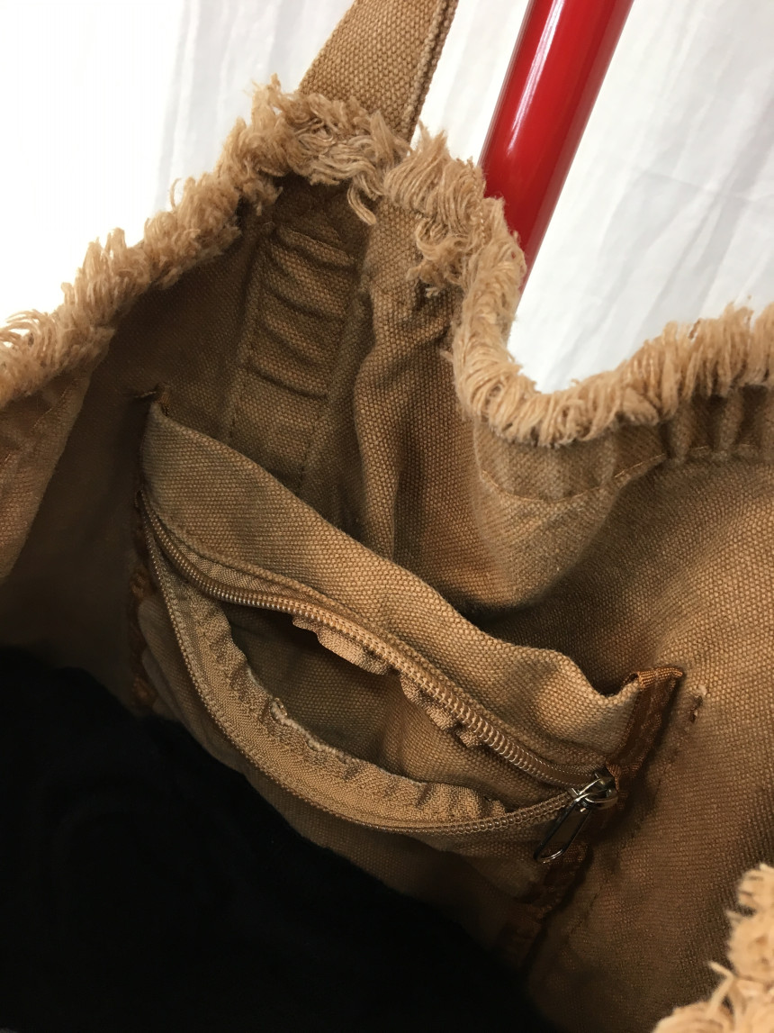 Pocket Canvas Eco Bag Vintage Bags Bigbag Travel A