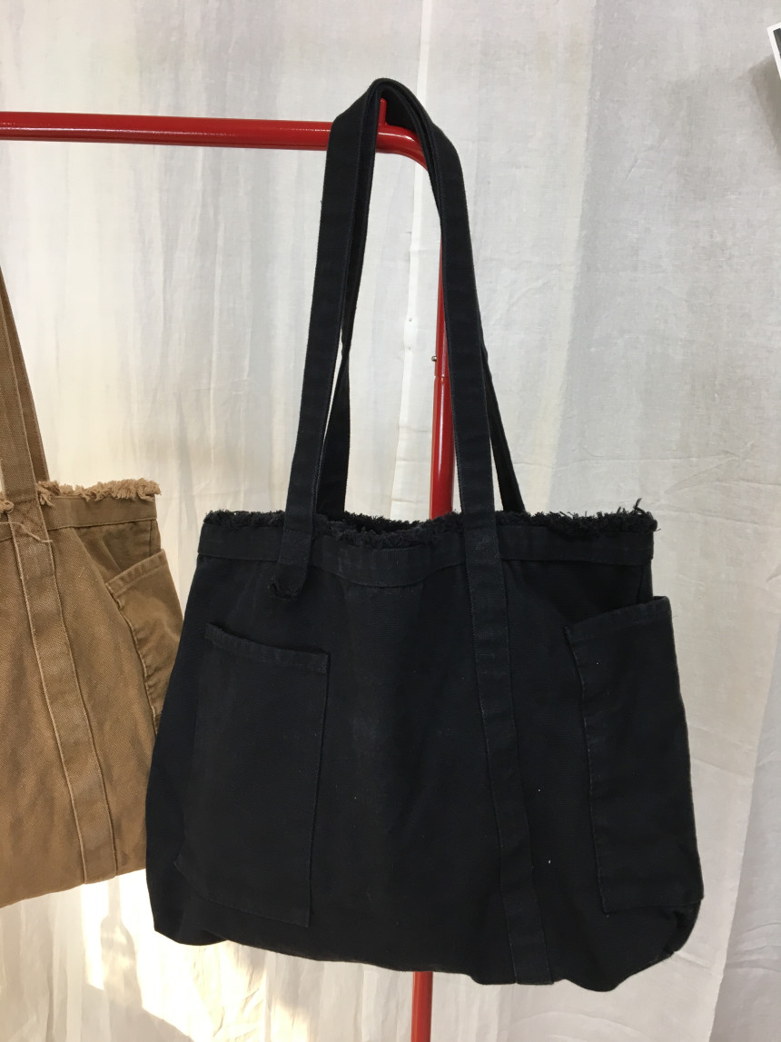 Pocket Canvas Eco Bag Vintage Bags Bigbag Travel A