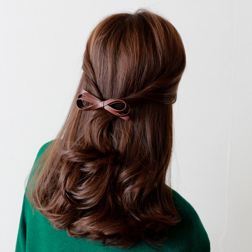 Hair Accessories Layered ribbon pin Scissors Slim 