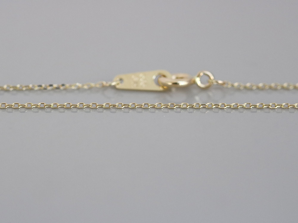 14K daily necklace chain 7 species 14k rose gold f