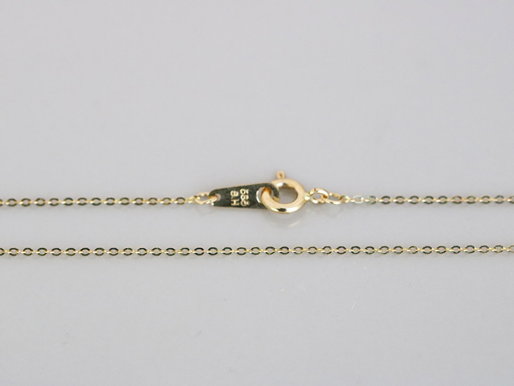 14K daily necklace chain 7 species 14k rose gold f