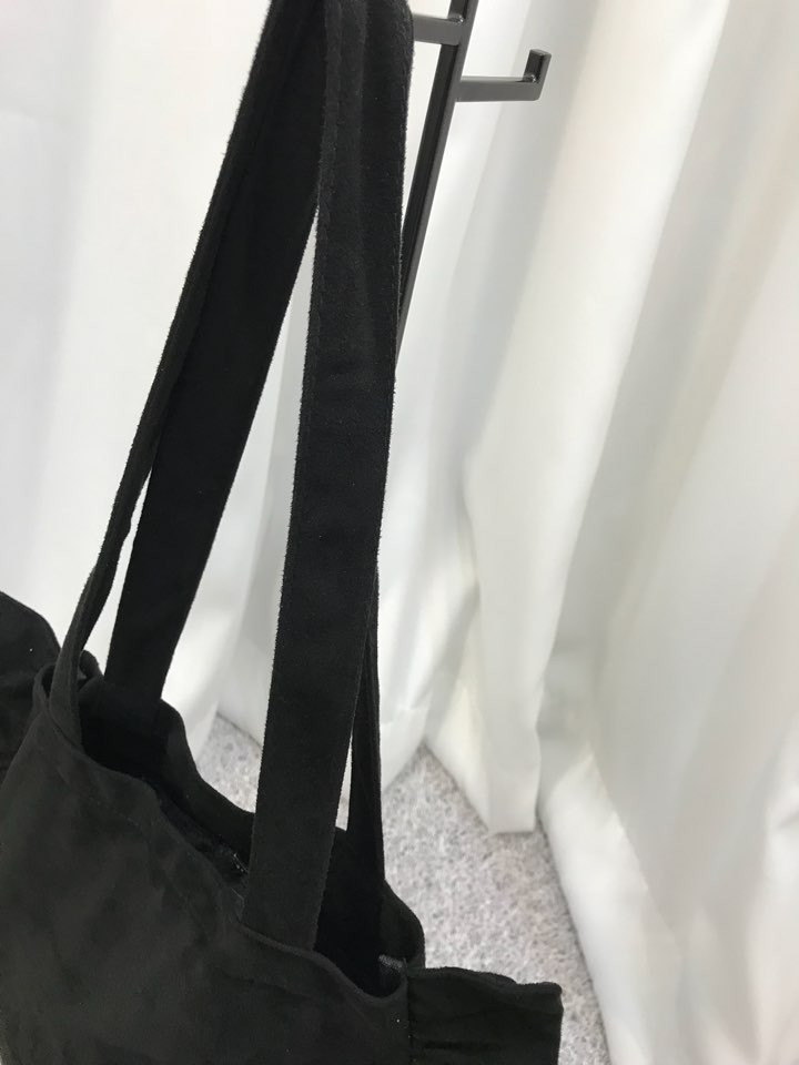 Suede Shirring Eco Bag Scissors Snooping Styling G