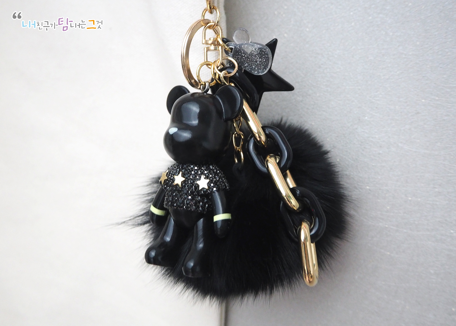 Real Foxper Black &amp Gold Popovic Ring Car Smart